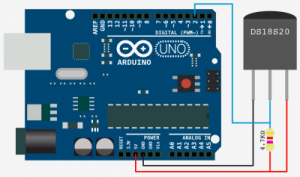 DS18B20 to Arduino