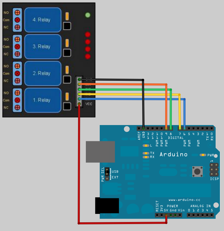 Interfacing Relay with Arduino Uno
